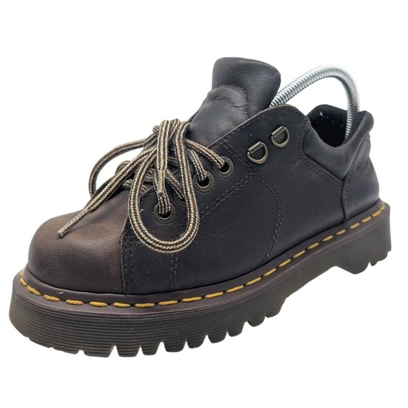 Dr. Martens Other - Dr Martens 8312 Mens Shoes Sz 6 Brown Leather Lace Up Chunky Platform Shoes